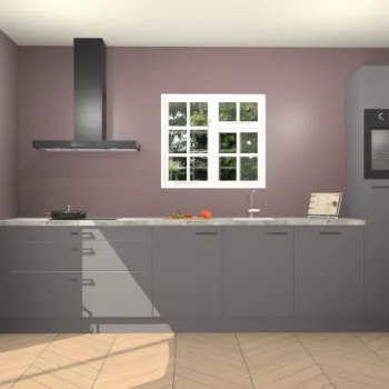 Onyxgrijze keuken Sofia 26404