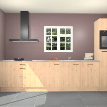 Madera natuur keuken Sofia 26836