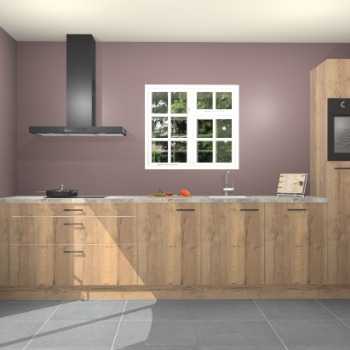 Chocolade eiken keuken Sofia 27236