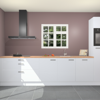 Sneeuwwitte hoogglans keuken Sofia 27260