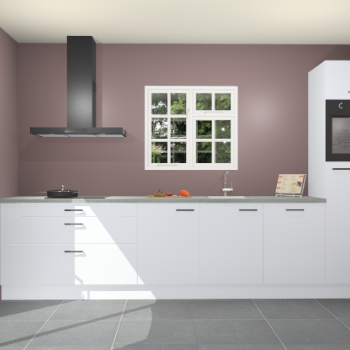 Sneeuwwitte hoogglans keuken Sofia 27266