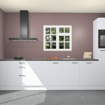Sneeuwwitte hoogglans keuken Sofia 27272