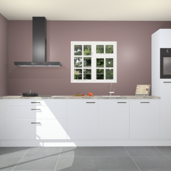 Sneeuwwitte hoogglans keuken Sofia 27278