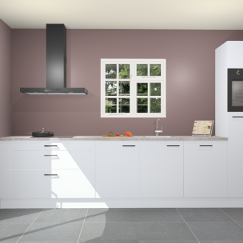 Sneeuwwitte hoogglans keuken Sofia 27284
