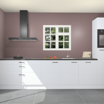 Sneeuwwitte hoogglans keuken Sofia 27290