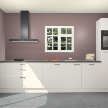 Zijdegrijze keuken Sofia 27468