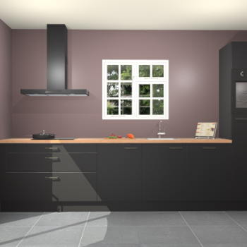 Zwarte keuken Sofia 27555