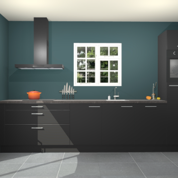 Zwarte keuken Sofia 27563