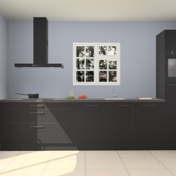 Zwarte keuken Sofia 27566