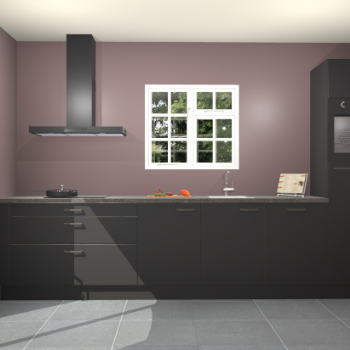 Zwarte keuken Sofia 27567