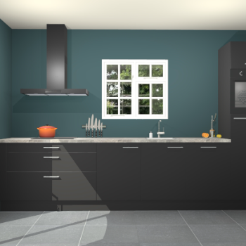 Zwarte keuken Sofia 27569
