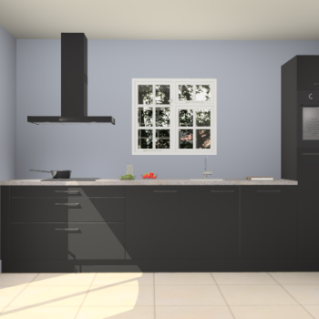 Zwarte keuken Sofia 27578