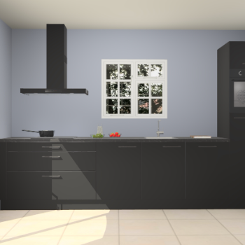 Zwarte keuken Sofia 27584