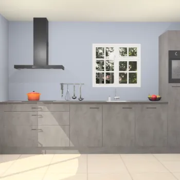 Beton antraciet keuken Sofia 27725