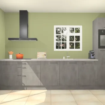 Beton antraciet keuken Sofia 27736