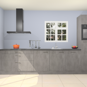 Beton antraciet keuken Sofia 27743