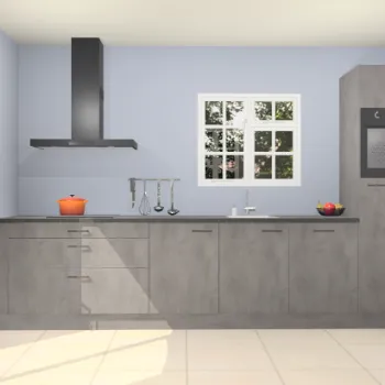Beton antraciet keuken Sofia 27743