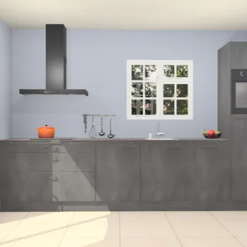 Beton zwarte keuken Sofia 27762