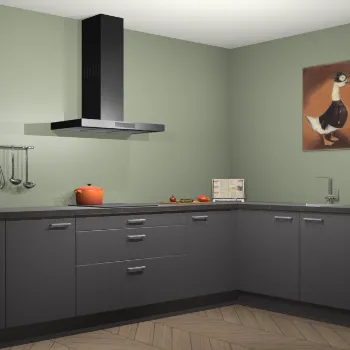 Onyxgrijze keuken Canberra 27845