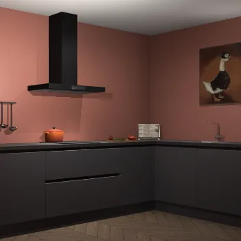 Onyxgrijze greeploze keuken Canberra 27849
