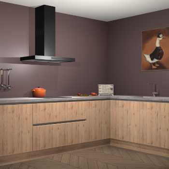 Madera natuur greeploze keuken Canberra 27894