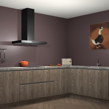 Cantaro eiken greeploze keuken Canberra 27969