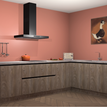 Cantaro eiken greeploze keuken Canberra 27978