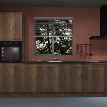 Chocolade eiken keuken Aruba 28040