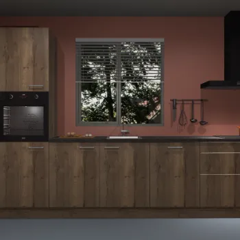 Chocolade eiken keuken Aruba 28040