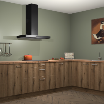 Gouden eiken keuken Canberra 27992