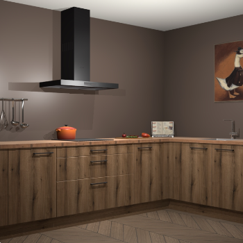 Gouden eiken keuken Canberra 27994