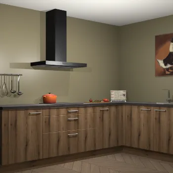 Gouden eiken keuken Canberra 28003