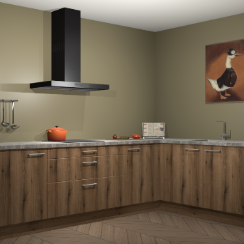 Gouden eiken keuken Canberra 28009