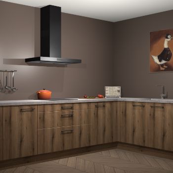 Gouden eiken keuken Canberra 28018