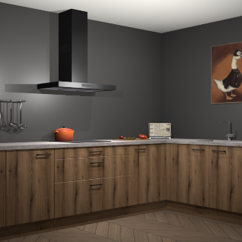 Gouden eiken keuken Canberra 28019
