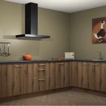 Gouden eiken keuken Canberra 28021