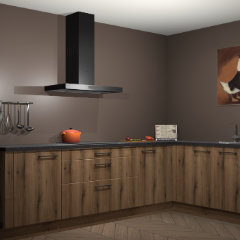 Gouden eiken keuken Canberra 28024