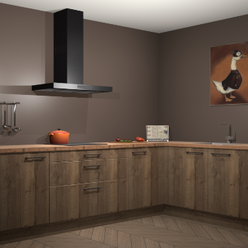 Chocolade eiken keuken Canberra 28036