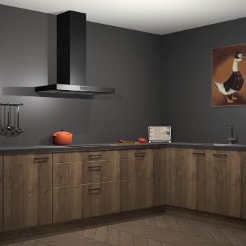 Chocolade eiken keuken Canberra 28079