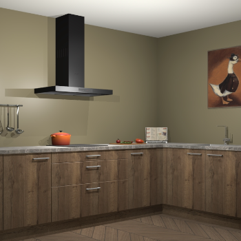 Chocolade eiken keuken Canberra 28081