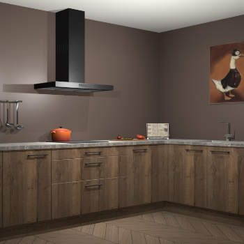 Chocolade eiken keuken Canberra 28084