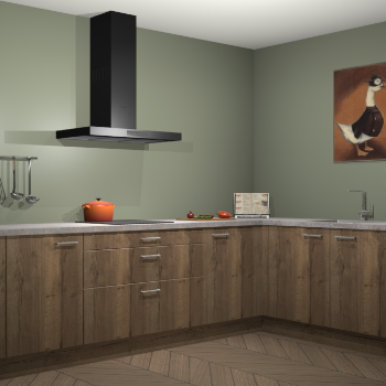 Chocolade eiken keuken Canberra 28088