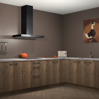 Chocolade eiken keuken Canberra 28090