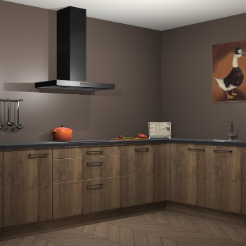 Chocolade eiken keuken Canberra 28096
