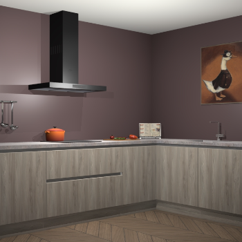 Vuren greeploze keuken Canberra 28233