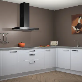 Sneeuwwitte hoogglans keuken Canberra 28363