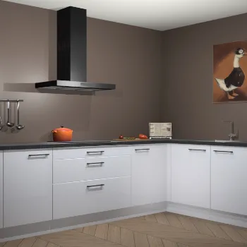 Sneeuwwitte hoogglans keuken Canberra 28387