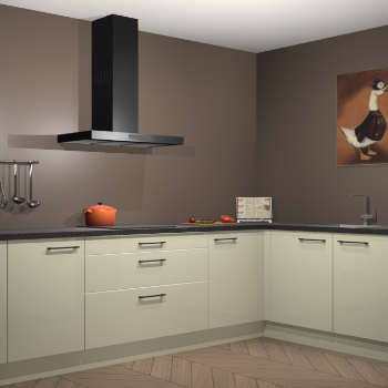 Magnolia hoogglans keuken Canberra 28459