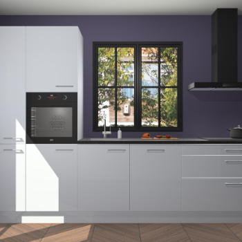 Sneeuwwitte hoogglans keuken Brussel 28129