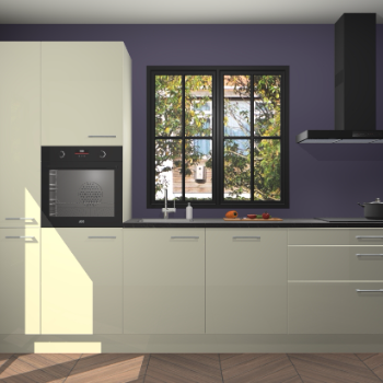 Magnolia hoogglans keuken Brussel 28310